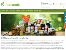 Tablet Screenshot of freshbeak.com